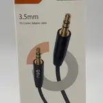 Model: X01-M Cable length: 1200mm Material: braided wire + gold plated Transfer interface: 3.5mm to 3.5mm Color: black